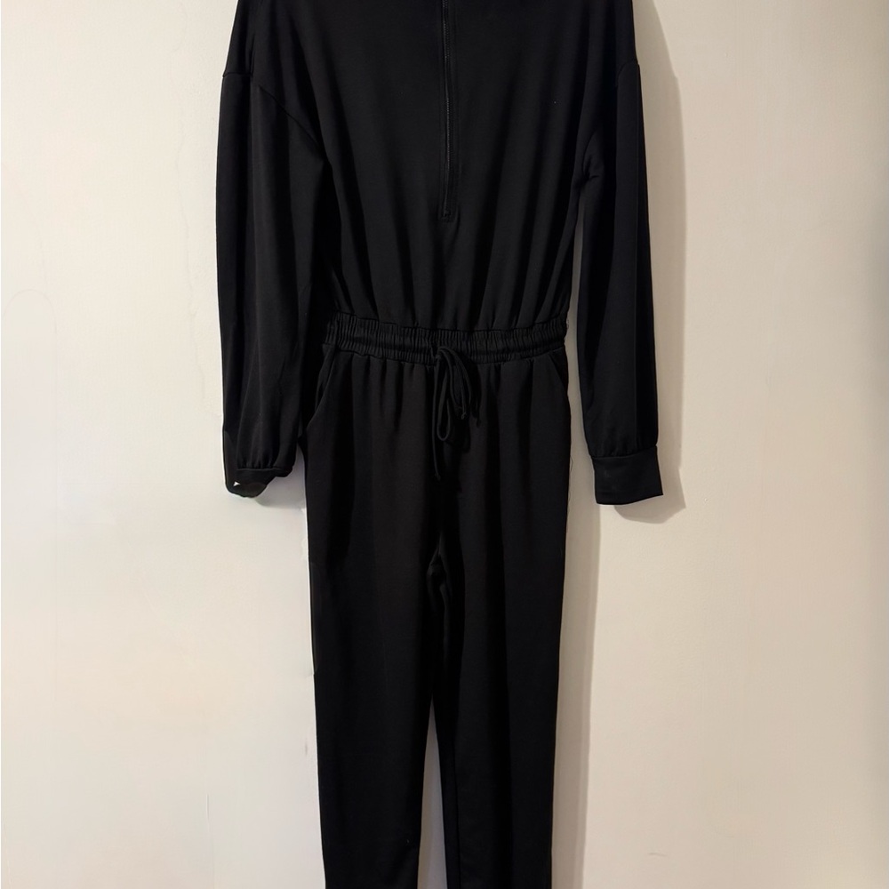 NWT Sz Small Cotten Black Women's Jumpsuit from Francesca’s